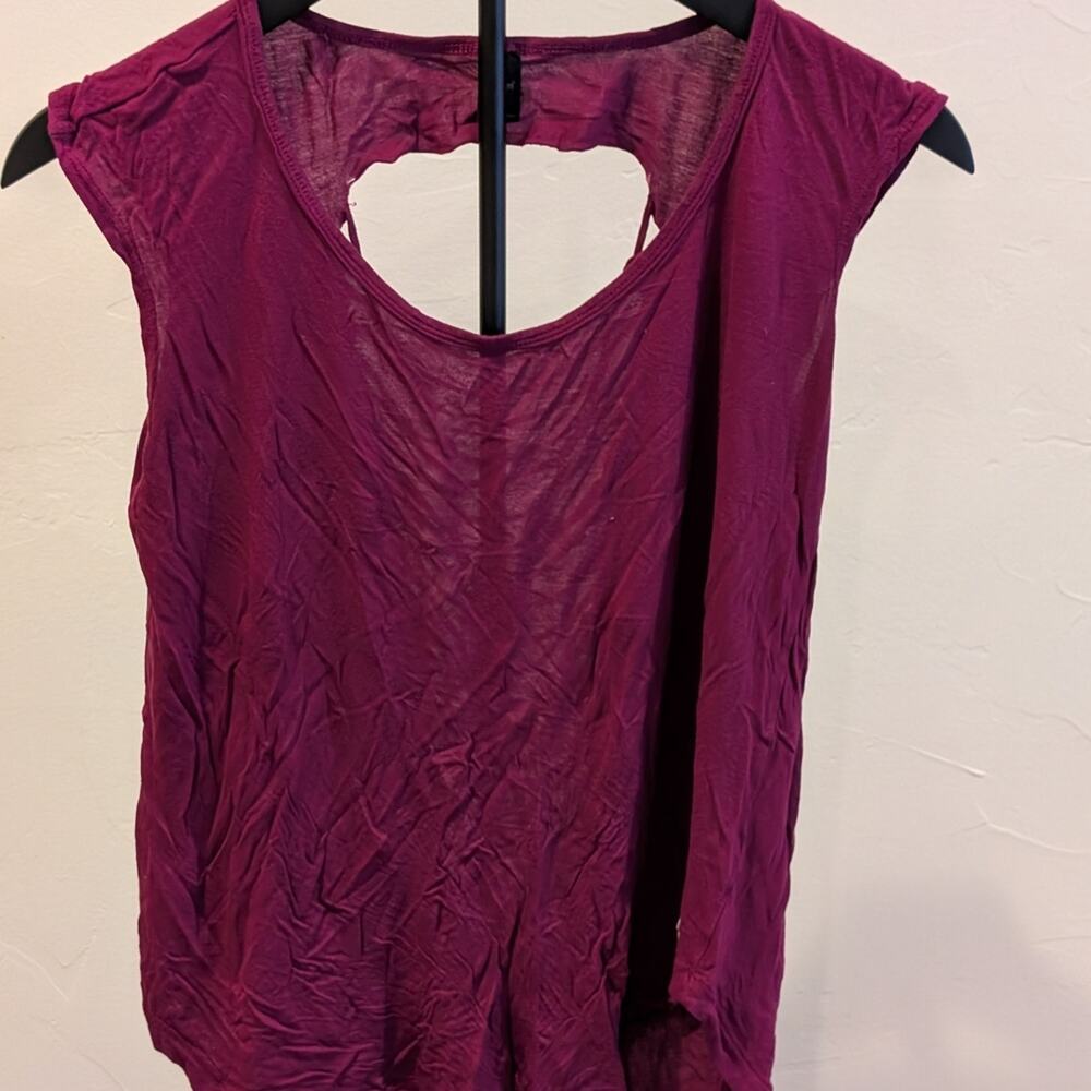 Reflex Fuchsia Sleeveless Tank Top